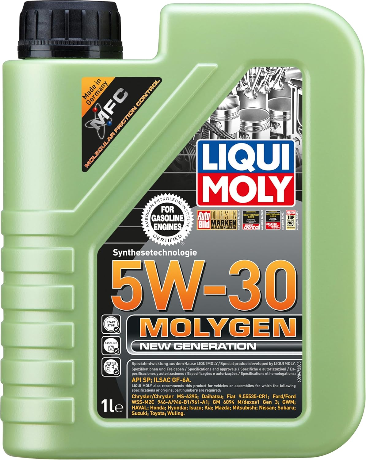 LIQUI MOLY Molygen New Generation 5W-30 1L image number 1