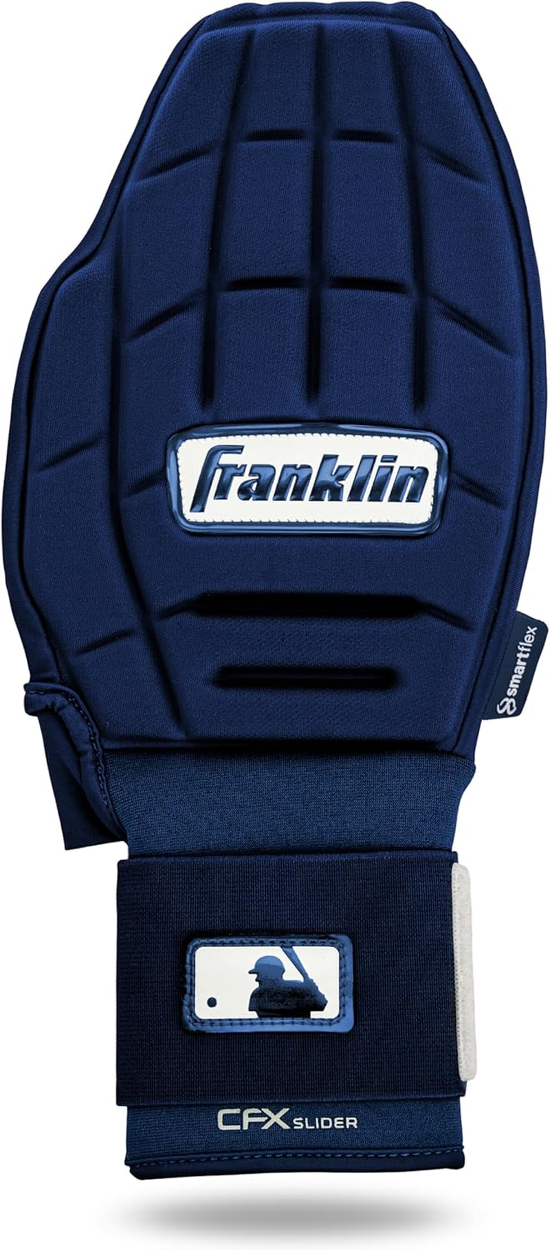 Franklin Sports MLB Baseball + Softball Sliding Mitt - CFX PRT Adult Protective Baserunning Sliding Glove - Left + Right Hand Mitt - Hand + Wrist Protector for Running