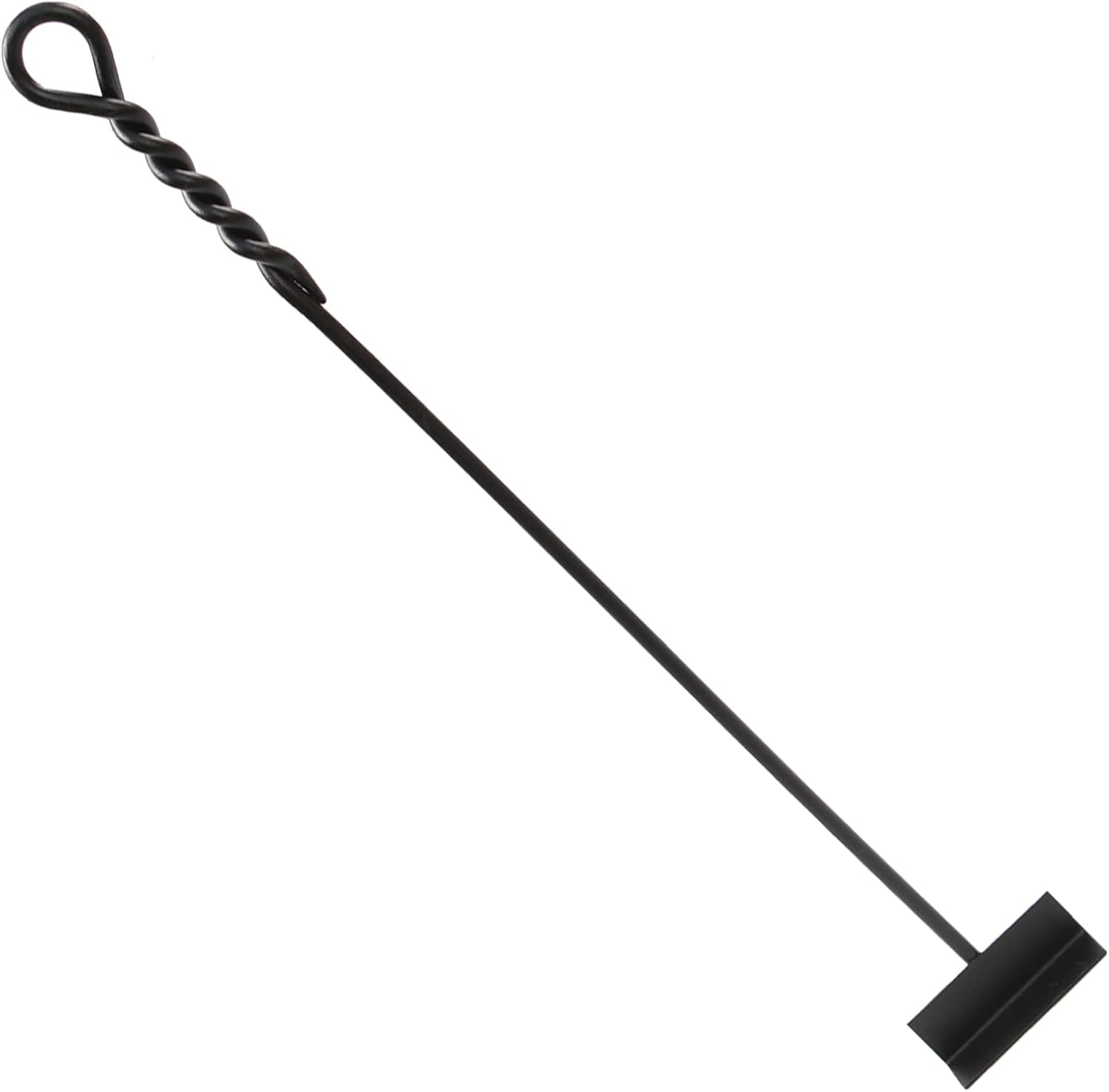 Minuteman International Rope Handle Single Brush Fireplace Tool, Standard, Black image number 5
