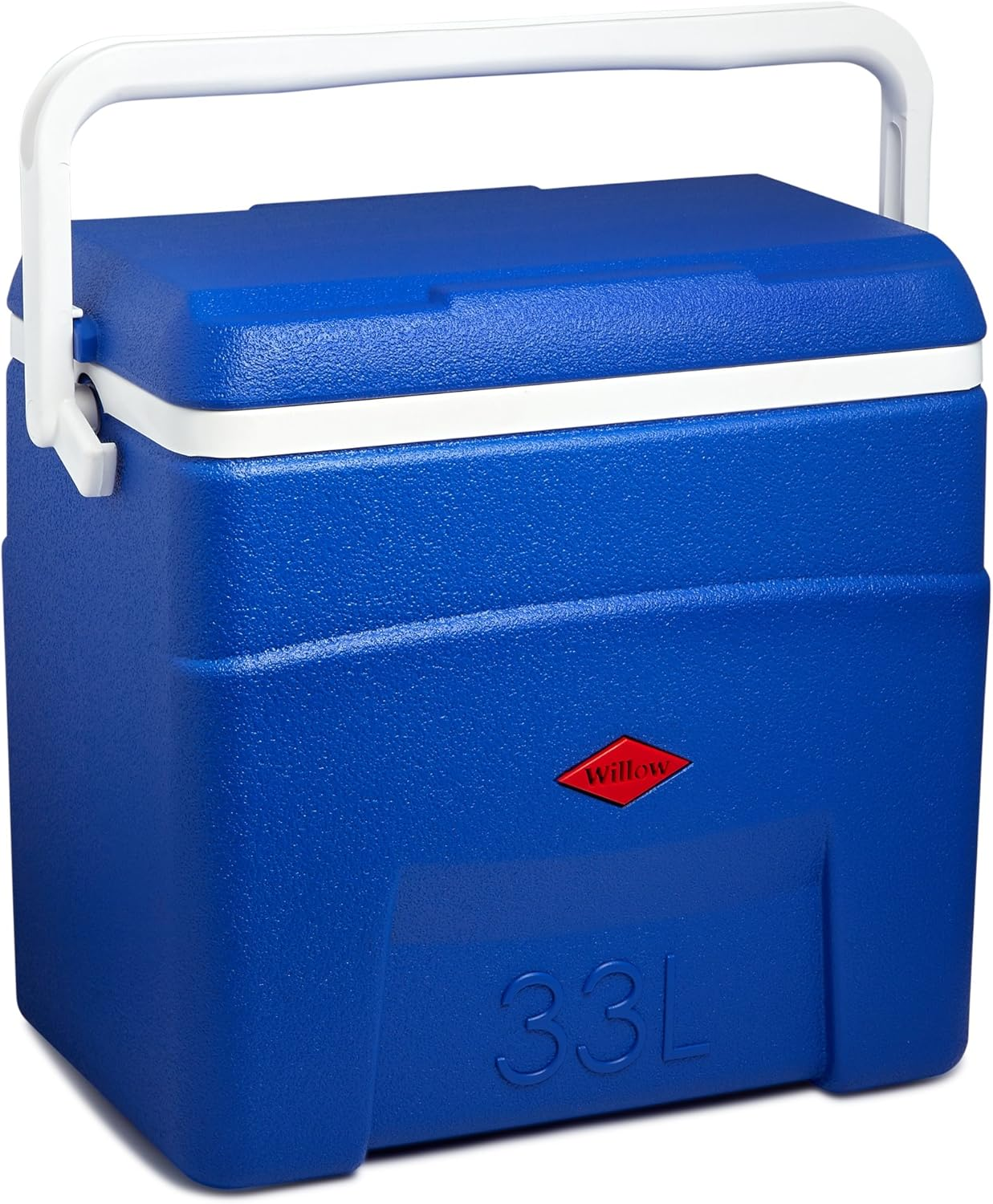 Willow Polypropylene Cooler with Handle, Blue, 33 Litre Capacity image number 6