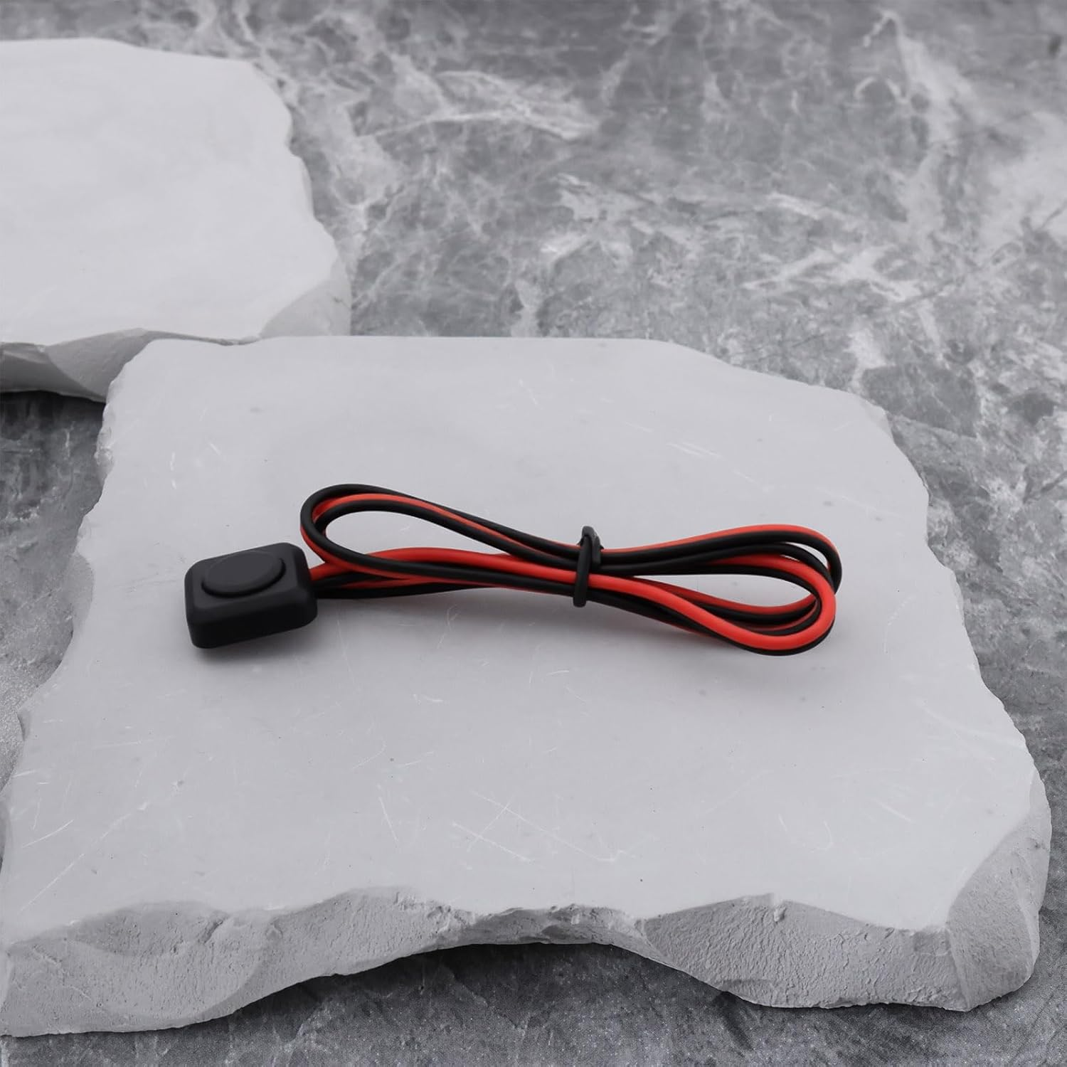 VGOL 2Pcs Momentary Switch 12V 24V Small Push Button Switch for Cars Electrical Applications DIY Projects, 50Cm Prewired image number 5