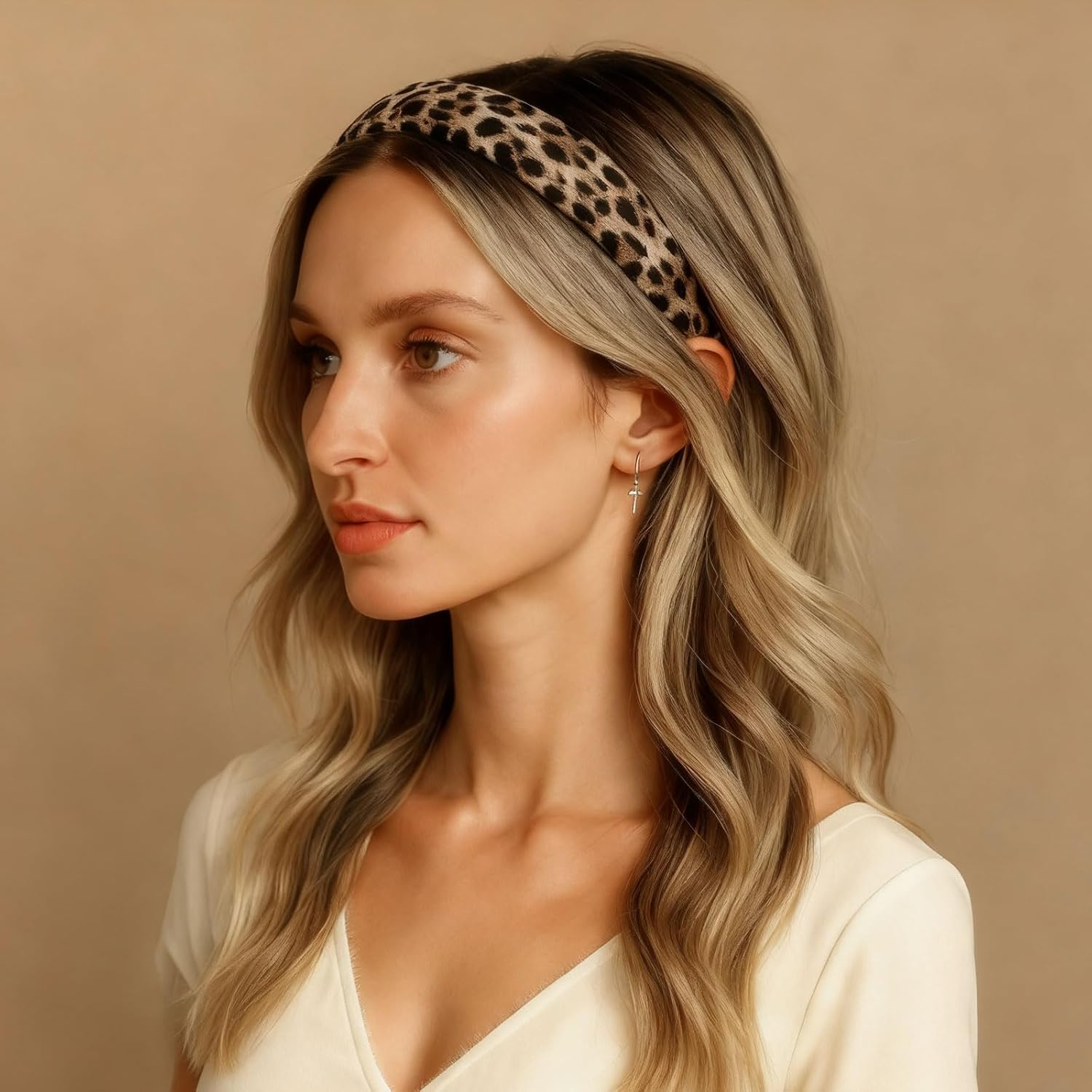 Xanthelle Hairbands Dirndl, 6 Pieces Pearl Women, Traditional & Accessories, Non-Slip Headbands for Ladies, Fashionable Padded Hairbands image number 6