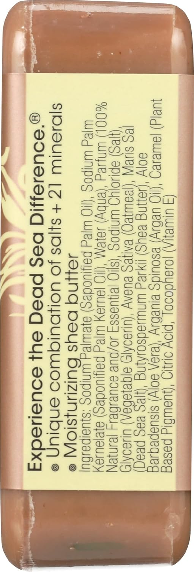 One with Nature - Dead Sea Mineral Bar Soap Mild Exfoliating Vanilla Oatmeal - 7 Oz. image number 4