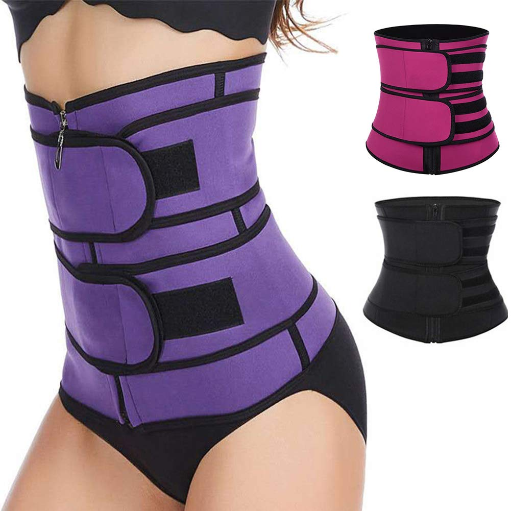 Saycker Waist Trainer Belt for Women,Trimmer Belt Waist Trainer,Sweat Slimming Sports Neoprene Shaper Corset,Tummy Control Body Shaper,Waist Trimmer for Fitness and Abdominal Shaping