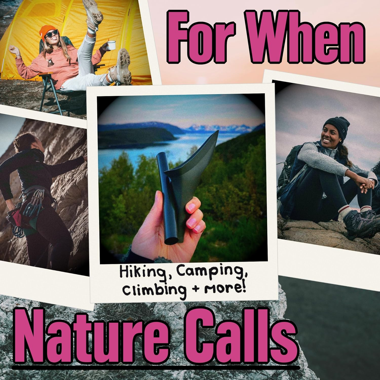 SHEWEE Flexi Female Urinal - Made in the UK &ndash; Flexible, Reusable, Portable & Recyclable Urination Device. Festival, Camping, Car, Hiking Essentials for Women. Stand to Pee Device W/Extension Pipe image number 4