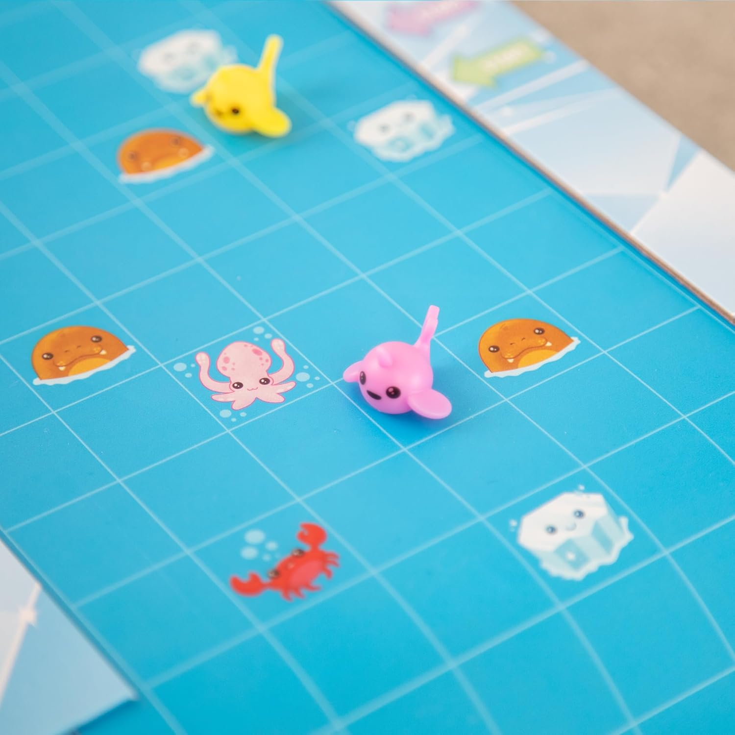 Peaceable Kingdom | Narwhal Waterfall Cooperative Game &ndash; Fun Games for Kids Ages 6 and up - Fast-Paced Kid Board Games &ndash; Includes Moving Gameboard for Extra Excitement image number 4