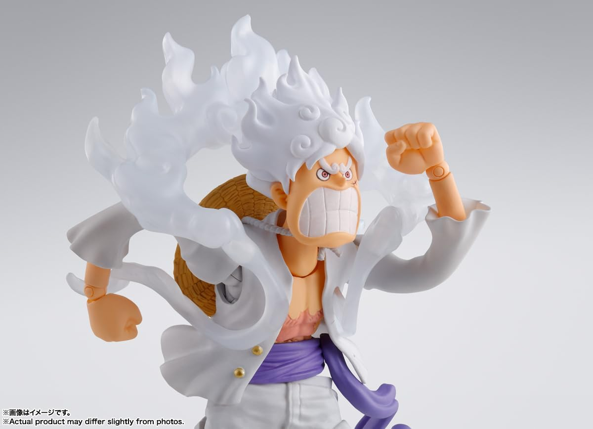 Tamashii Nations S.H.Figuarts One Piece Monkey D. Luffy Gear 5 image number 3