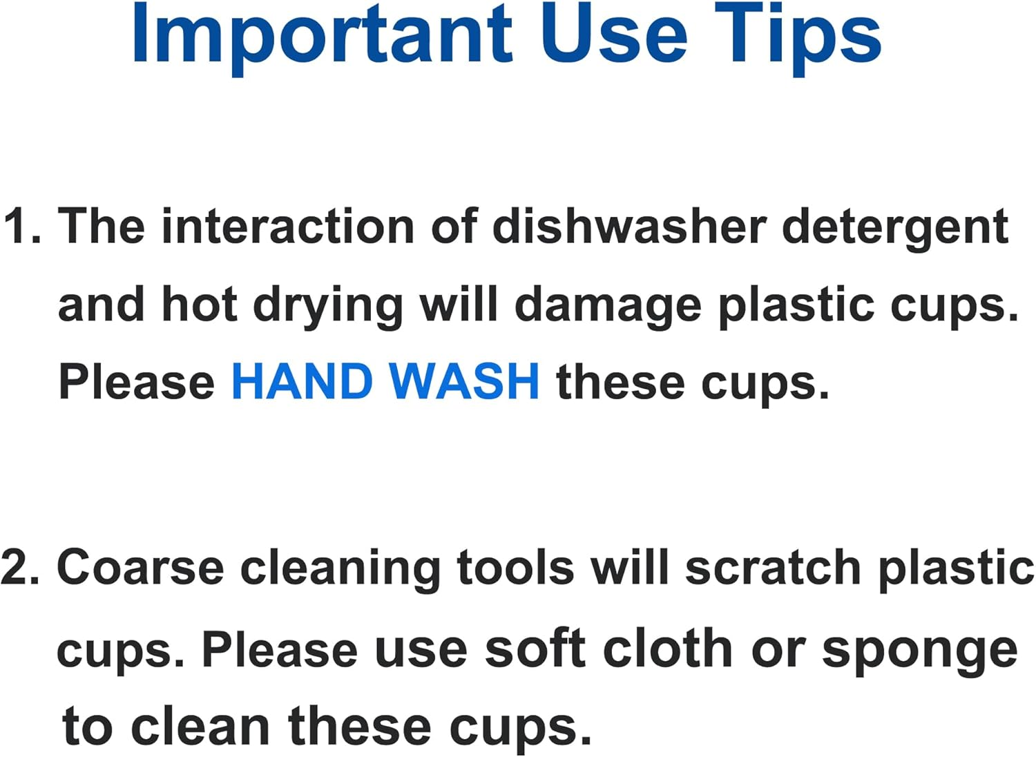 VEILEDGEM 15Oz Shatterproof Tritan Drinking Glasses Unbreakable Acrylic Glasses Drinkware BPA Free Hard Plastic Cups Reusable Kitchen Water Glasses Drinking Set of 8 (Blue) - 10 Oz 12 Pieces Blue image number 2