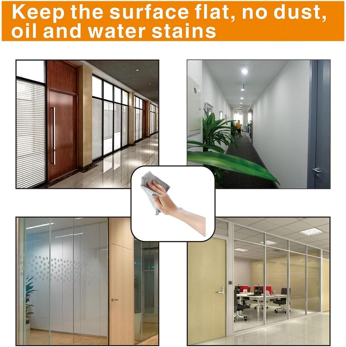 Dolemay Office Privacy Sign,Magnetic Door Sign,Do Not Disturb/Please Knock/Out of Office/In a Meeting/Back Soon/Working Remotely for Conference Room Any Room That Needs Privacy-Silver image number 4