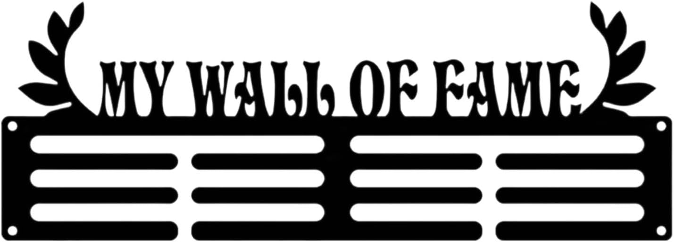 Rockible Medal Hanger Display Hanger Rack Race Medal Display Holder Shelf for Sports Award image number 3