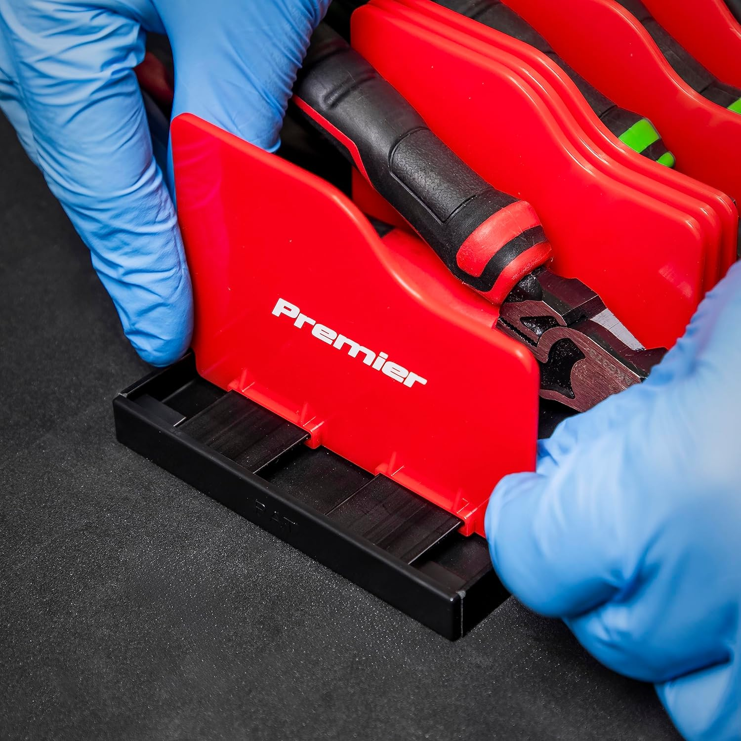 Sealey PR02 Pliers Rack, Red, 300Mm image number 6