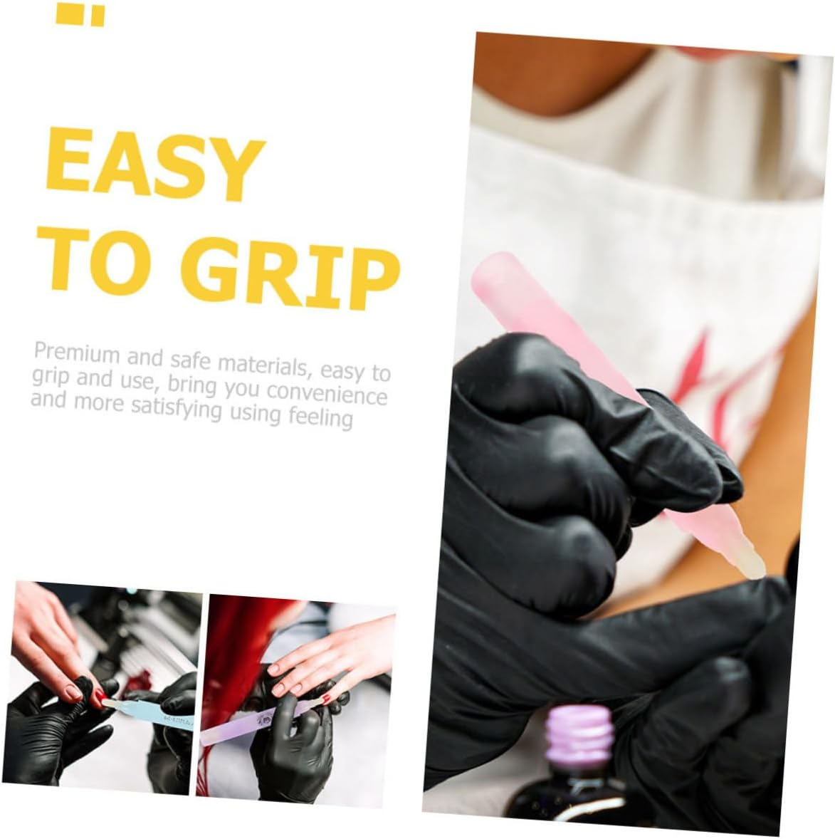 Garneck 3Pcs Nail Polish Remover Pens for Precise Edges Safe Nail Art Accessory for Home and Salon Use Easy Grip Manicure Tool image number 6