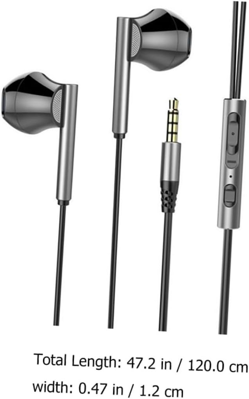 LABRIMP Gaming Headphones Microphone Heavy Bass Compatible In-Ear Earbuds Comfortable Silicone for Gamers image number 6