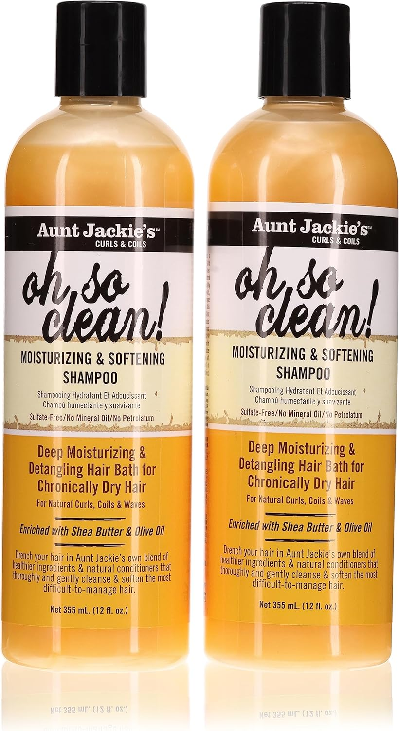 Aunt Jackies Oh so Clean Shampoo 12Oz (354Ml) (2 Pack) image number 1