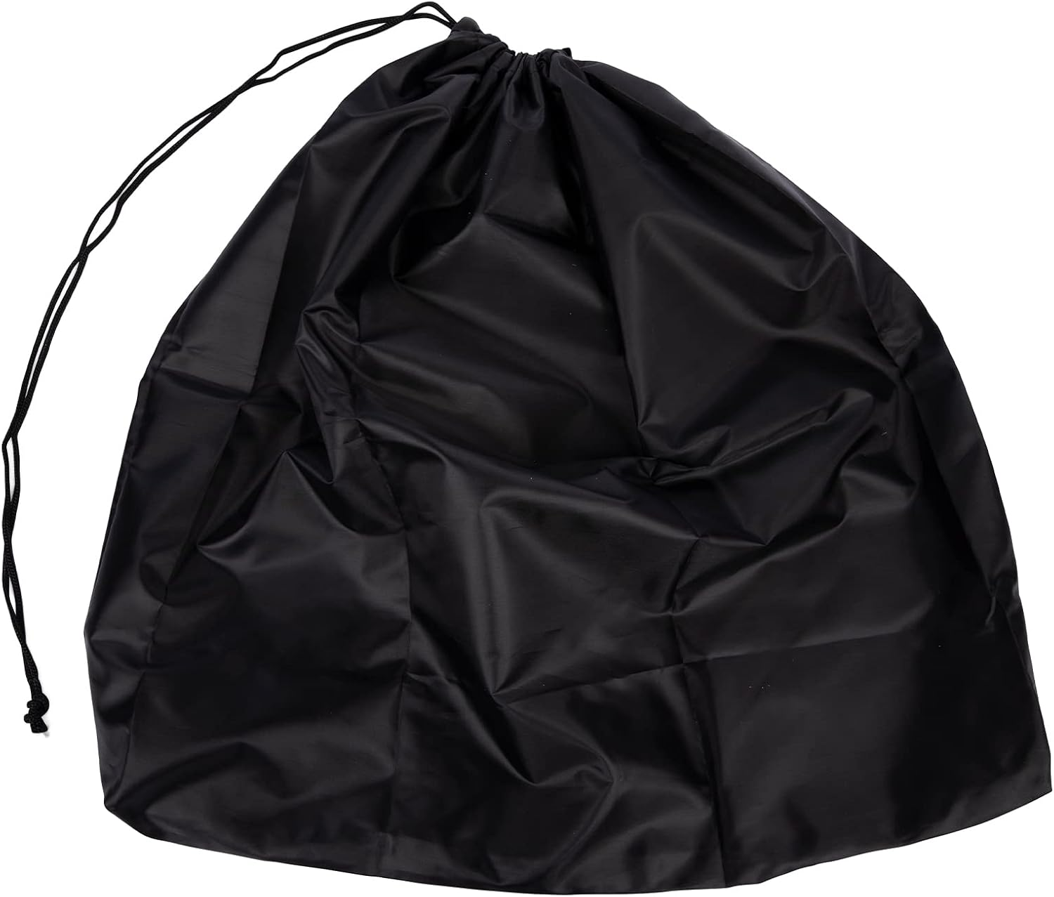 Miamica Travel Laundry Bag, Wash, Dry, Fold, Repeat Packing Organizer, Large, Travel Laundry Bag, Wash, Dry, Fold, Repeat - Black image number 3