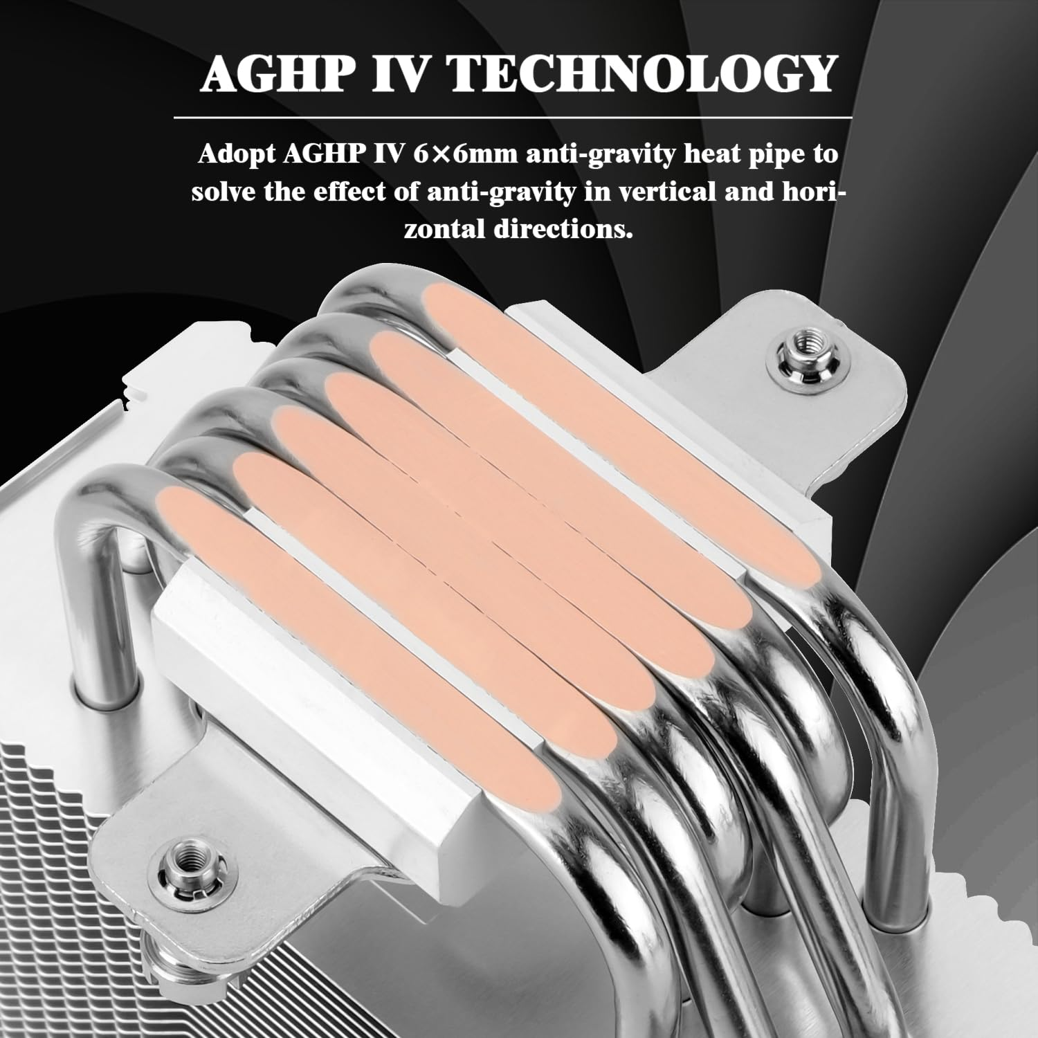 Thermalright Burst Assassin 120 SE CPU Cooler, 148Mm High, 120Mm PWM Fan with 1550RPM Speed, 6 Heat Pipes Heatsink Cooling, for Intel LGA1700/1851/1150/1151/1200, AM4/AM5, PC Cooling image number 4