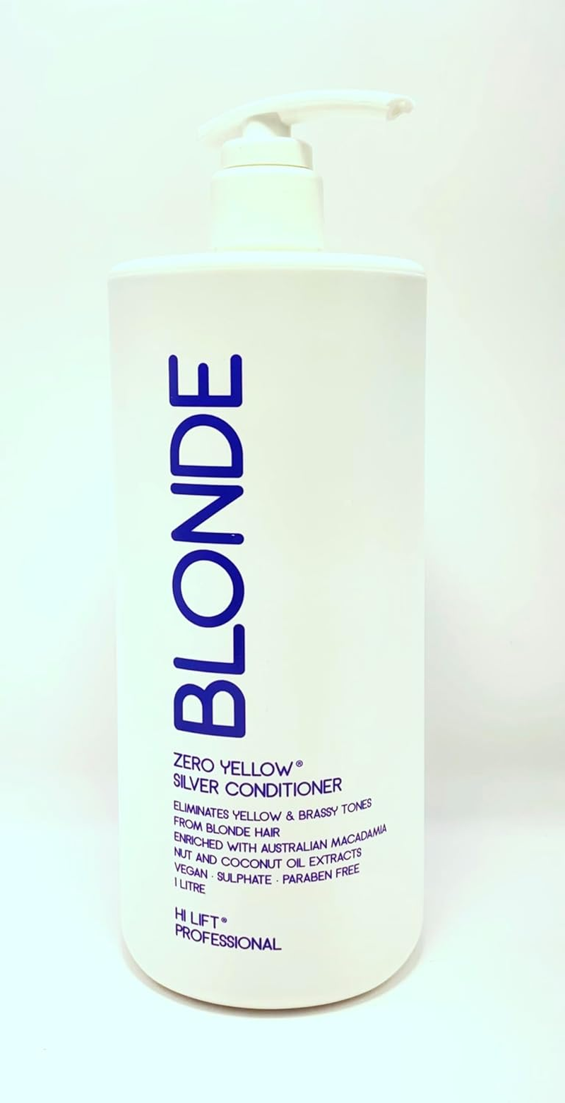 Hi Lift True Blonde Zero Yellow Silver Shampoo 1000 Ml & Conditioner 1000 Ml Set image number 3