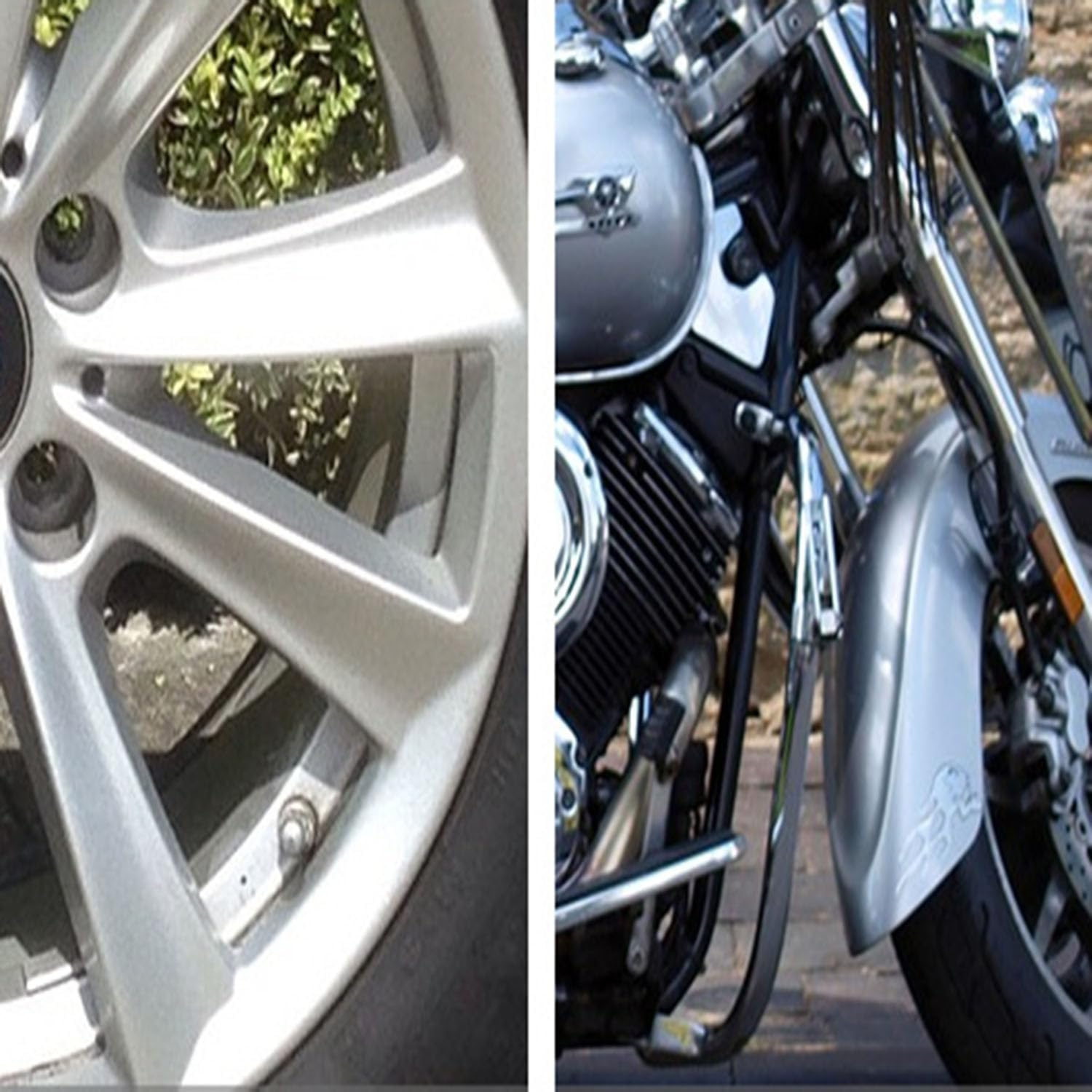 2PCS CNC Motorcycle Tire Valve Stems, 90 Degree Aluminum Alloy Valve Air Stems for 10 to 11.3 Mm Tubeless Tires, Rim Wheel Valve Angle with Rubber Seals for Most Motorcycles Bikes Scooters image number 1