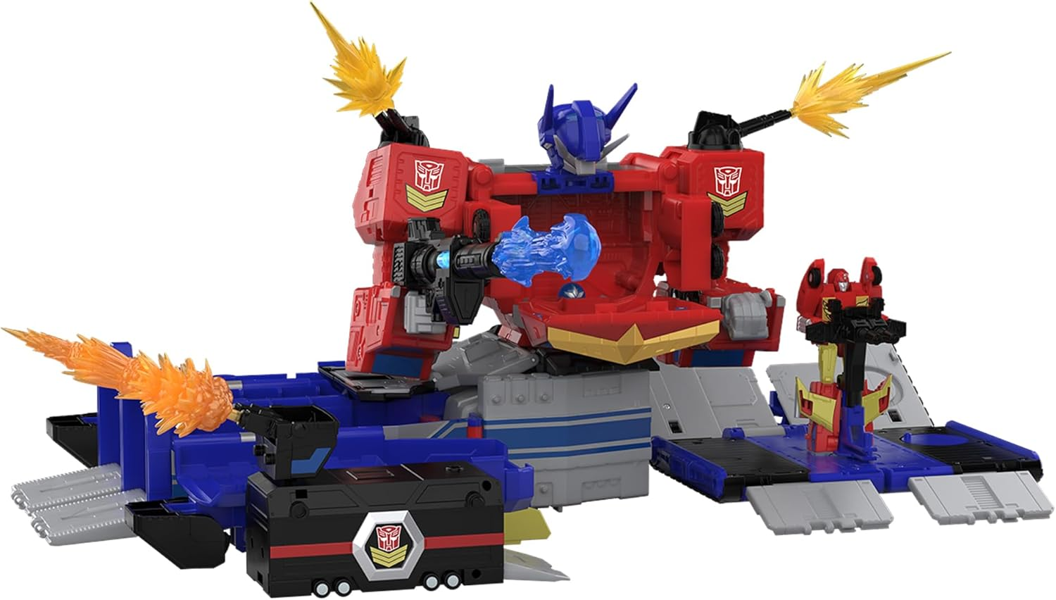 Transformers Age of the Primes Titan Class the Thirteen Star Optimus Prime, 15-Inch Converting Action Figure, Robot Toys for Ages 15+ image number 3