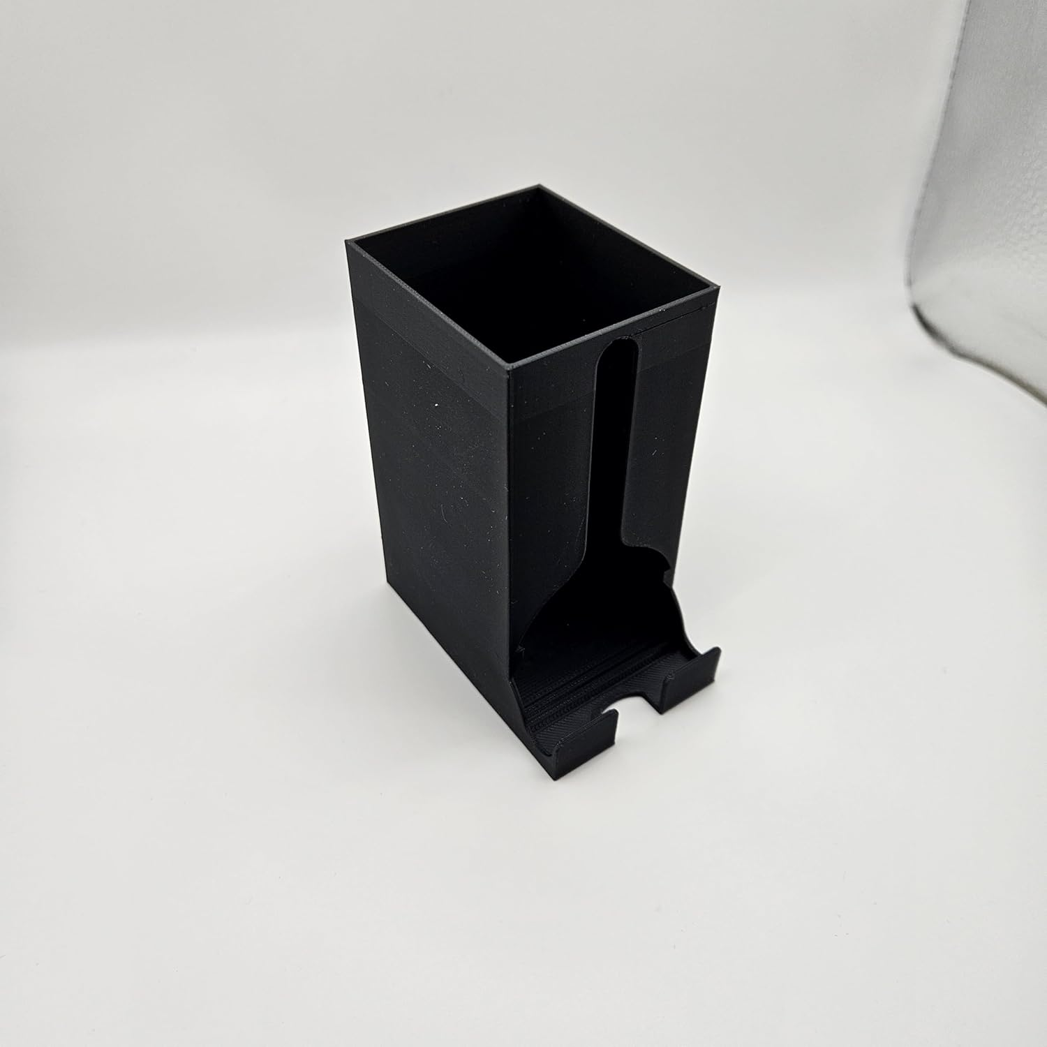 AA Battery Storage Dispenser and Organiser, Desktop Holder Case for 30 Batteries, Black, Australian Made