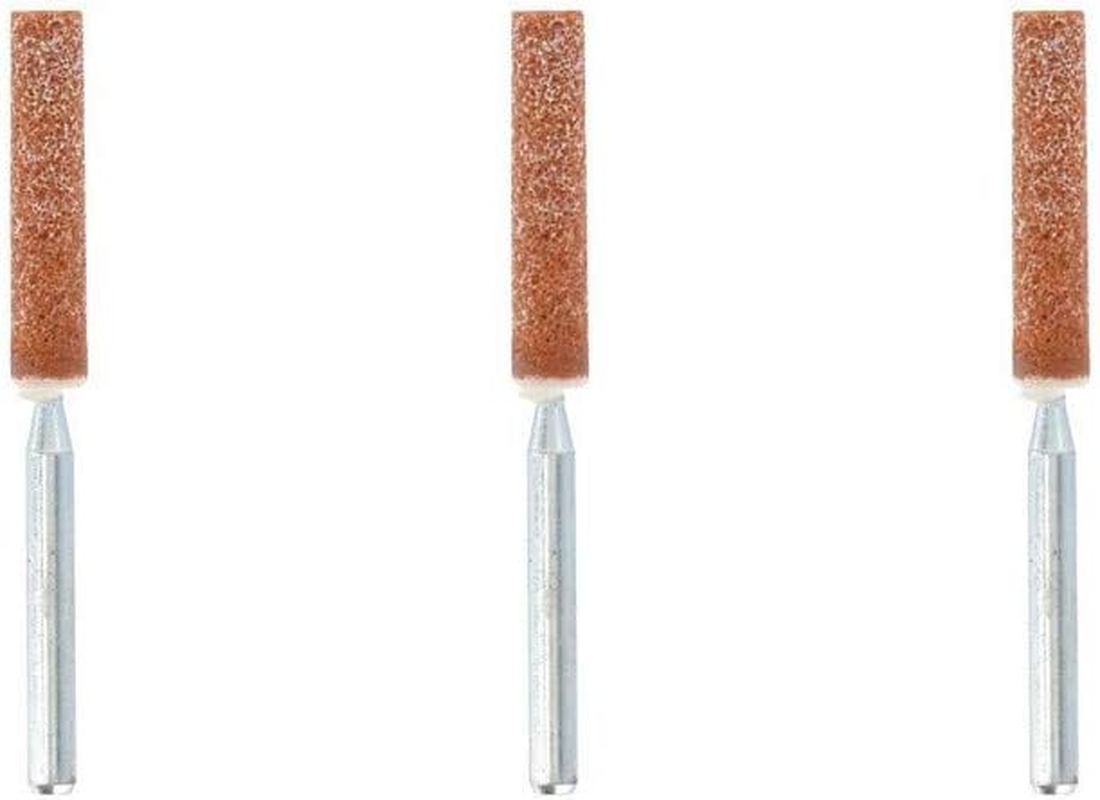 Dremel 453 Chainsaw Sharpening Grinding Stones Multipack, 3 Grinding Stones for Precise, Quick and Easy Sharpening of Chain Saw Blades (4 Mm) image number 2