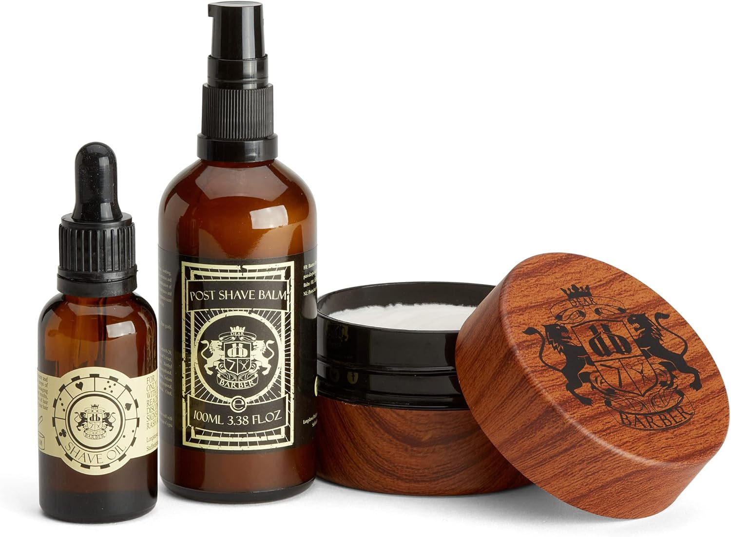 Dear Barber Men'S Moisturising Post Shave Balm, Moisturising and Hydrating Post Shave Balm, Reduce Skin Irritation, Tames Razor Burn, Infused Signature Scent, 100Ml image number 1