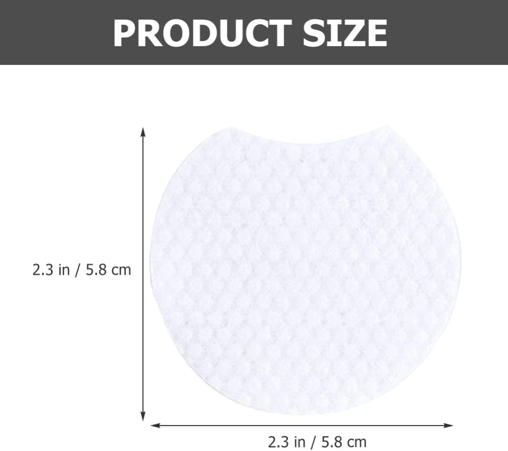 1200Pcs Pearl Pattern Makeup Remover Cotton Cosmetic Pads for Face Organic Cotton Rounds Eye Makeup Pads Lint Wipes Travel Non-Woven Fabric Multipurpose Non-Woven Mat