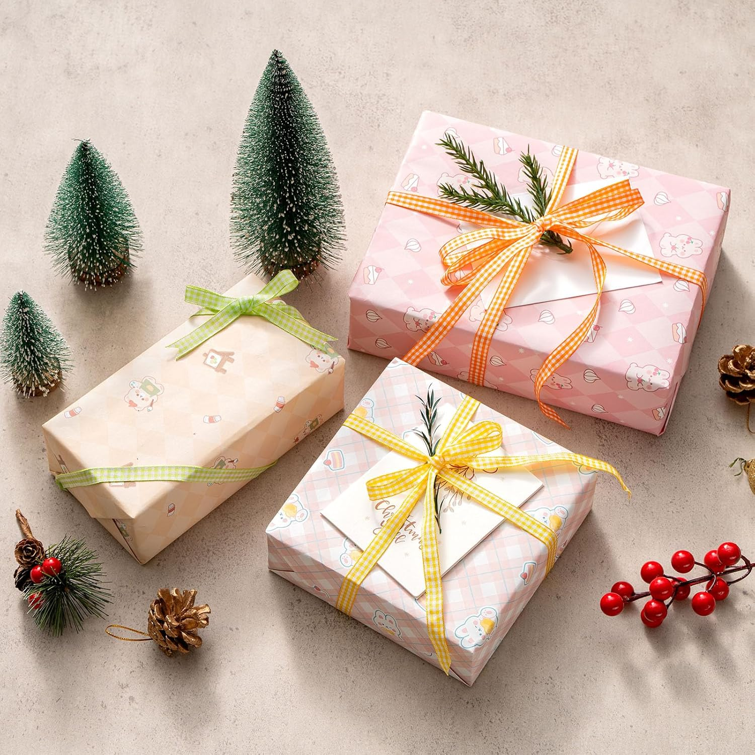 Black Ribbon Gift Ribbon Black White Grosgrain Ribbon Ribbon for Gift Wrapping Flower Wrapping Craft Bows 3/8 Inch X 10 Yd image number 2