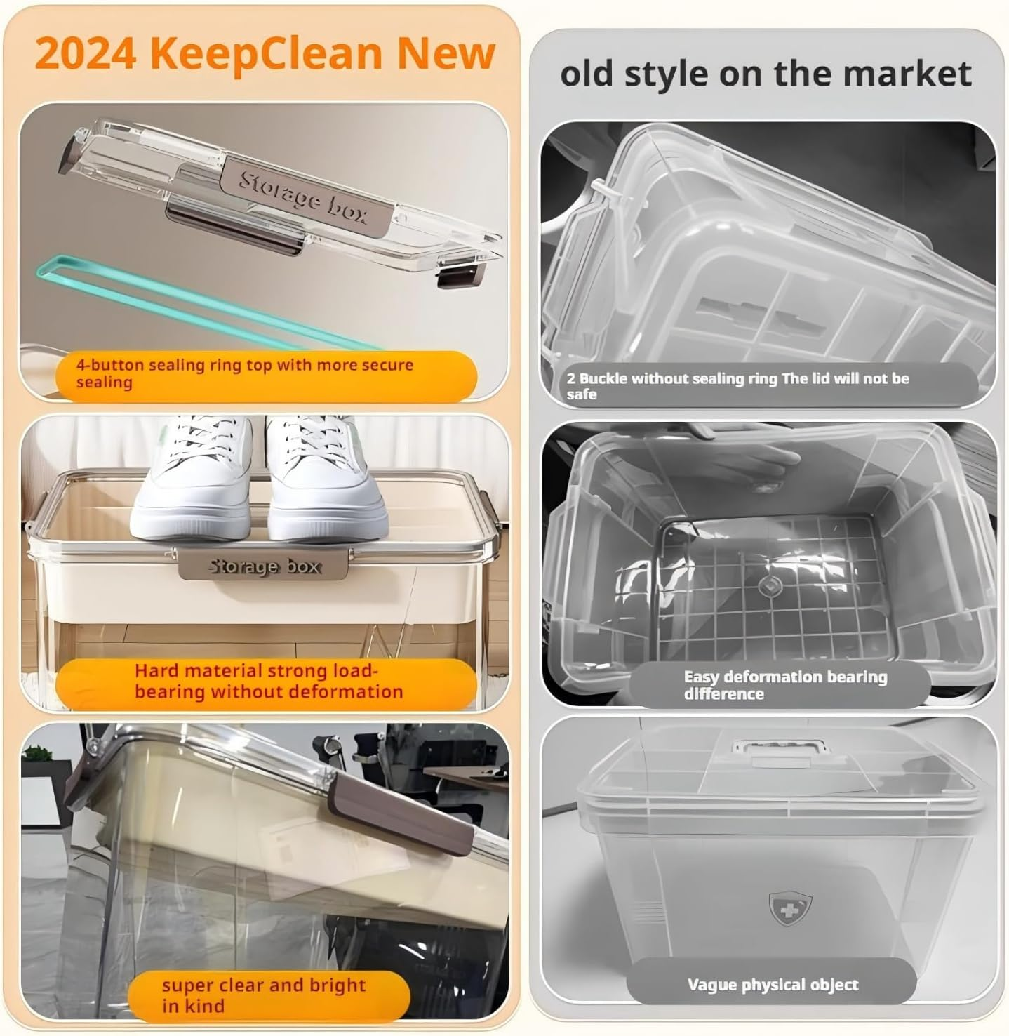 Medicine Storage Box with Handles &ndash; Large Capacity Multi-Layer Plastic Pill Organizer for Home, Travel & First Aid | Household Medical Supply Case for Pills, Storage (1PC) image number 6