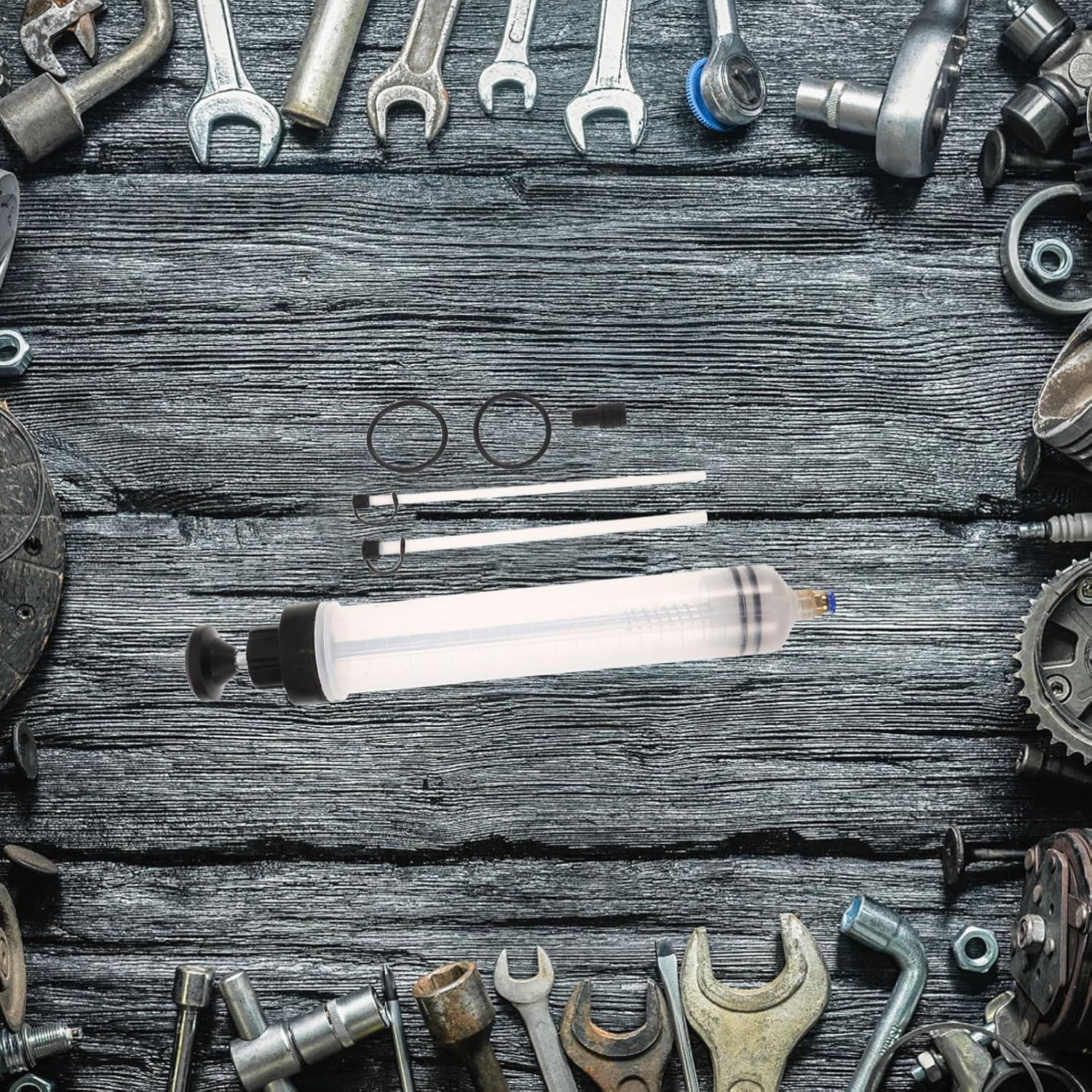 BUGUUYO 1Set Automotive Fluid Extractor Pump Manual Tool for Compatible Vehicles Easy to Use Construction image number 2