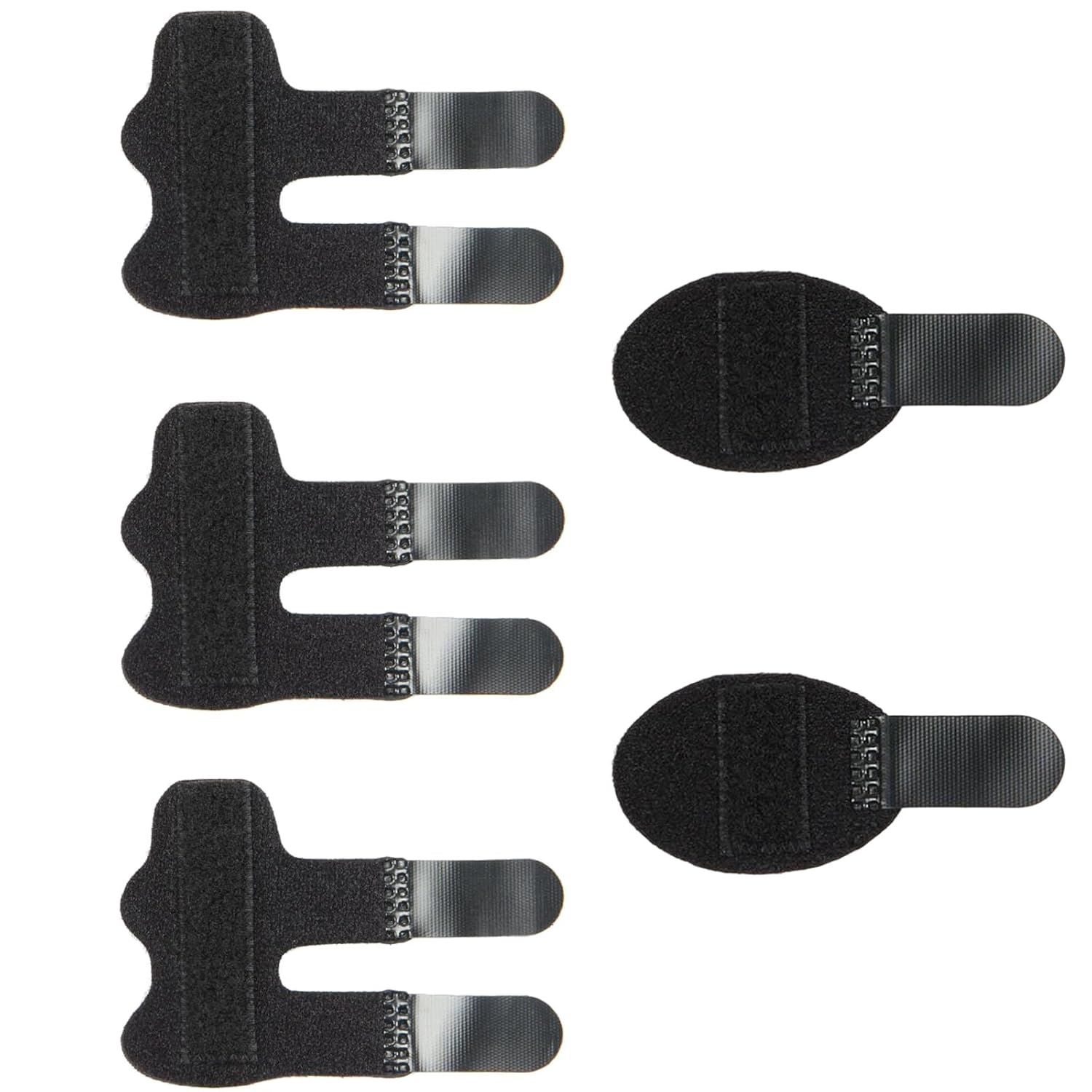 5 Pcs Finger Splint, Mallet Finger Splint and Thumb Splint for Arthritis, Trigger Finger Support, Finger Brace for Injury Recovery and Pain Relief image number 5