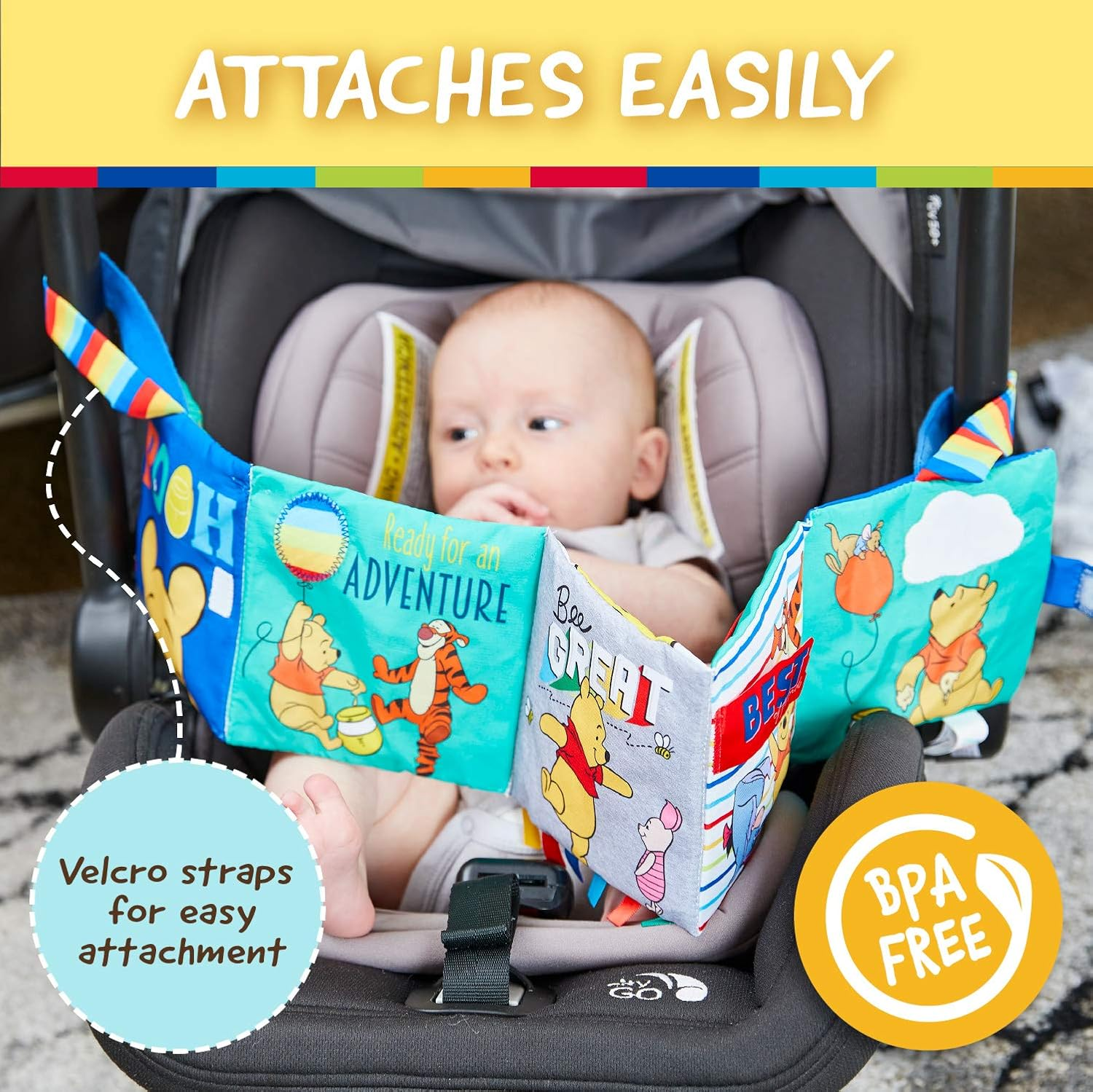 DISNEY BABY Disney Winnie the Pooh Soft Book image number 1