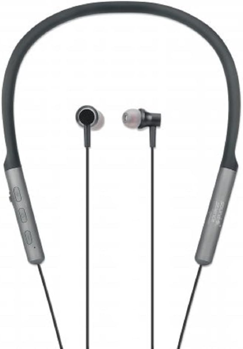 Manhattan Sound Science In-Ear Bluetooth Sports Headset with Neckband - Bluetooth 5.0 + EDR - In-Ear Design - Omnidirectional Microphone - Built-In Controls - Black image number 3