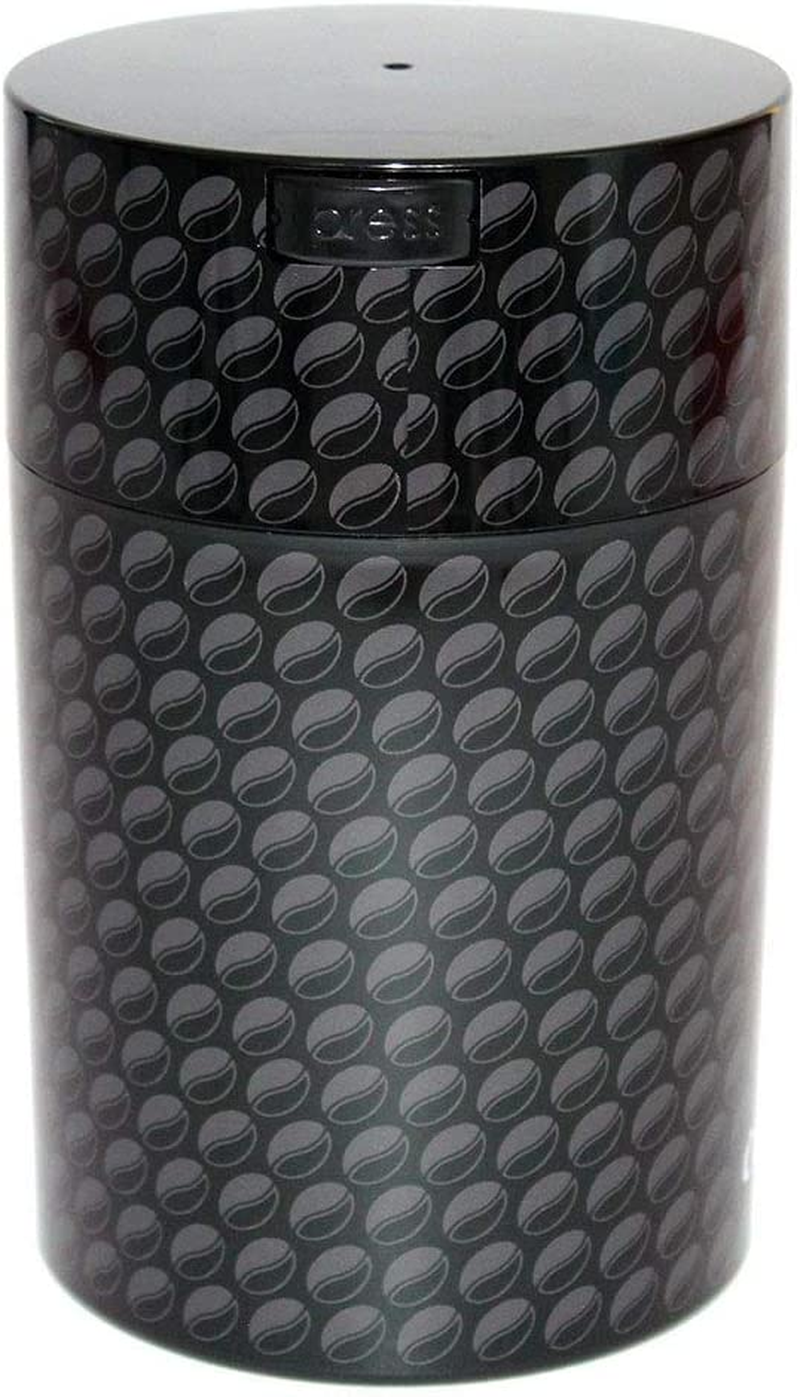 Tightpac America, Inc. CFV2-SBK-BEAN Airtight Container, Black with Beans