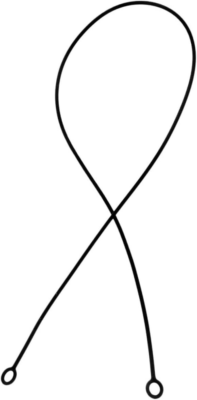 DOITOOL Earbud Lanyard Silicone Replacement Strap for Earphones Removable and Flexible for Outdoor Activities and Portable Use image number 1