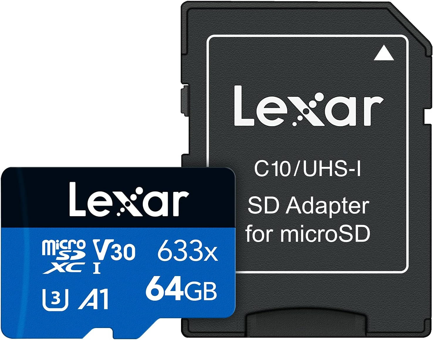 Lexar Class 10 A1 UHS-I V30 Memory Card, 64 GB image number 3
