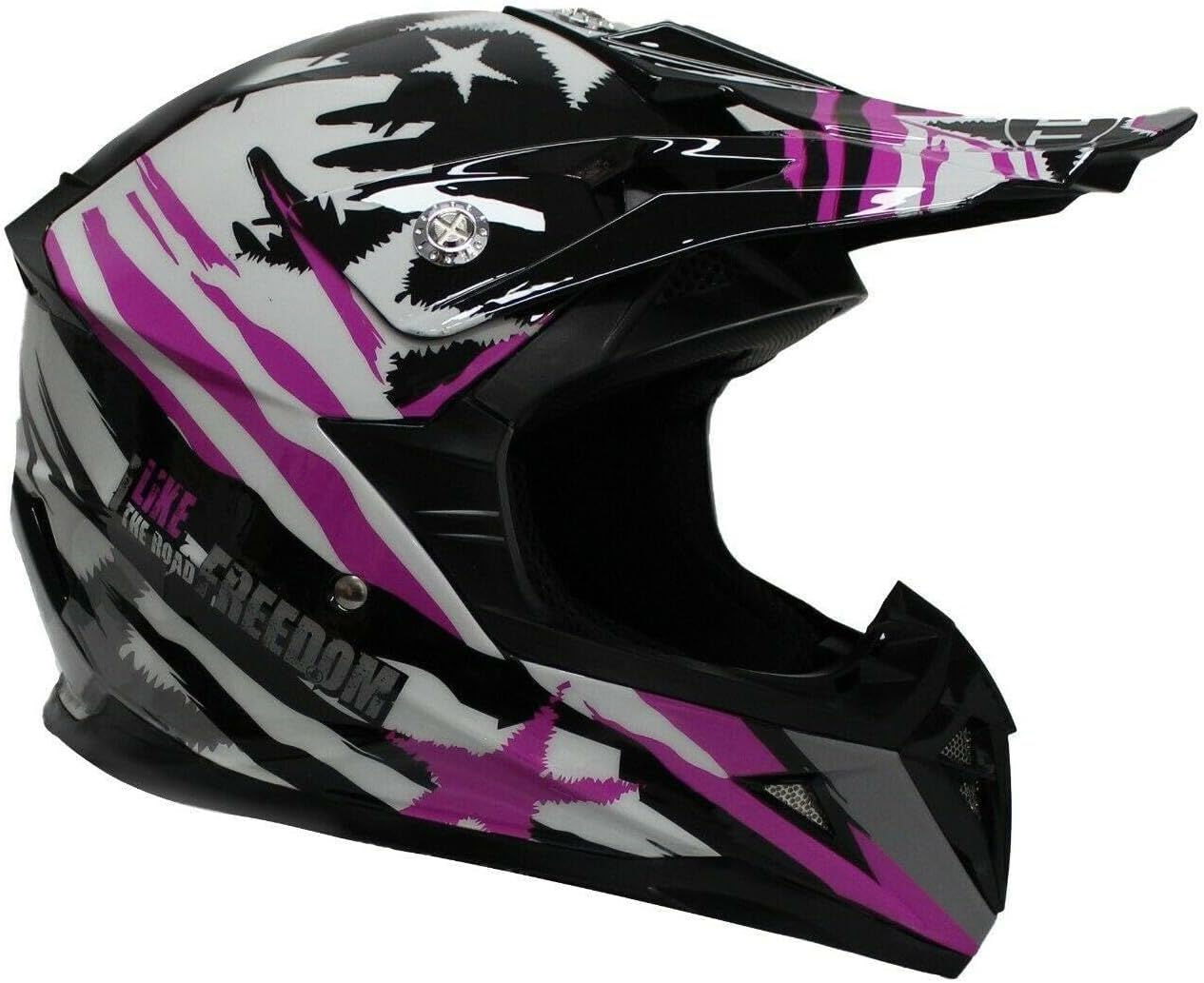 Dirt Bike MX Helmets - Motocross Dirt Bikes Offroad Full Face Motorcycle Helmets, Dirt Bike Helmets for Kids - Youth Small image number 1