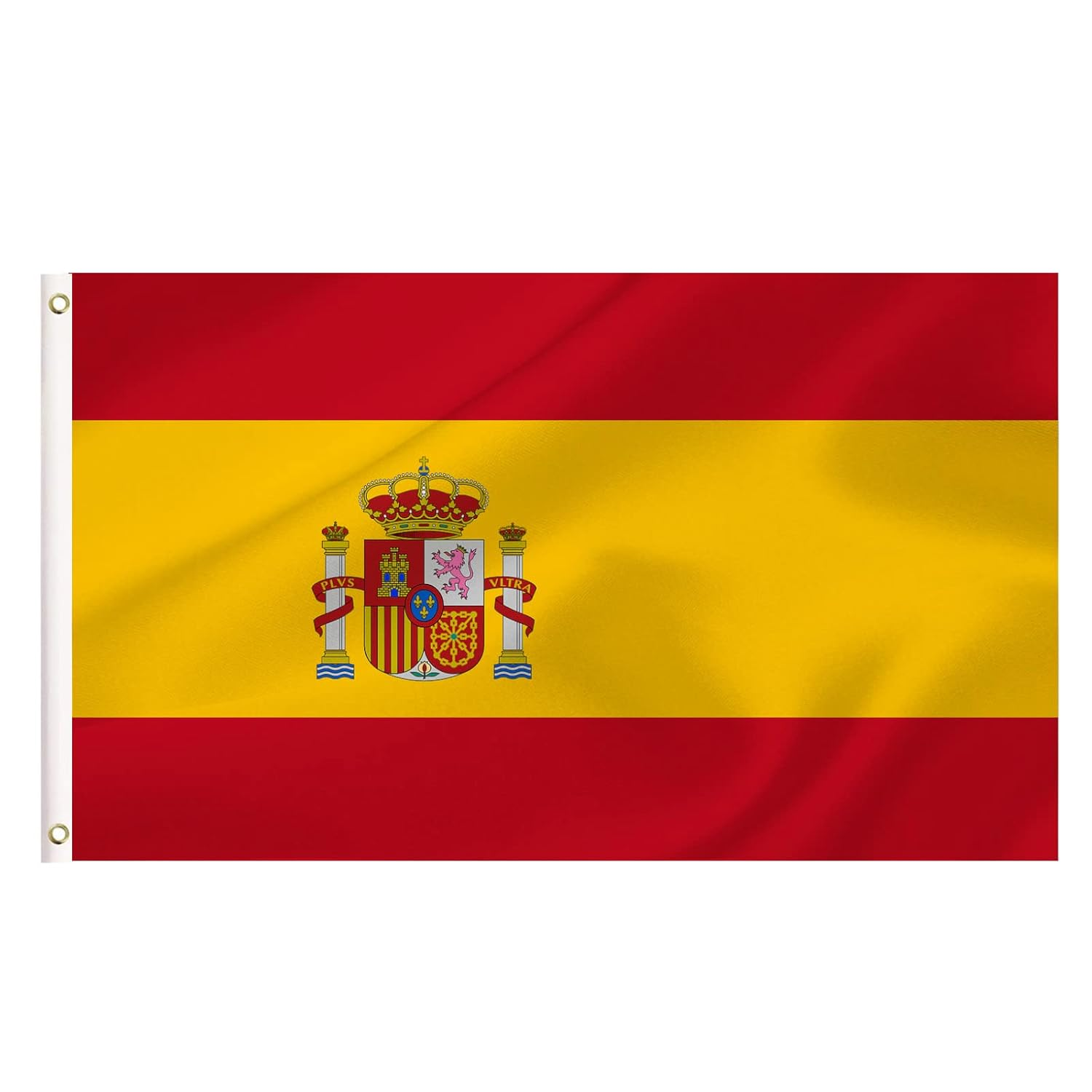 LARGE Spanish Flag, 3X5Ft Spain Flags Banner for Indoor Outdoor Decoration of Canada Yards.Parade or Express Mood image number 4