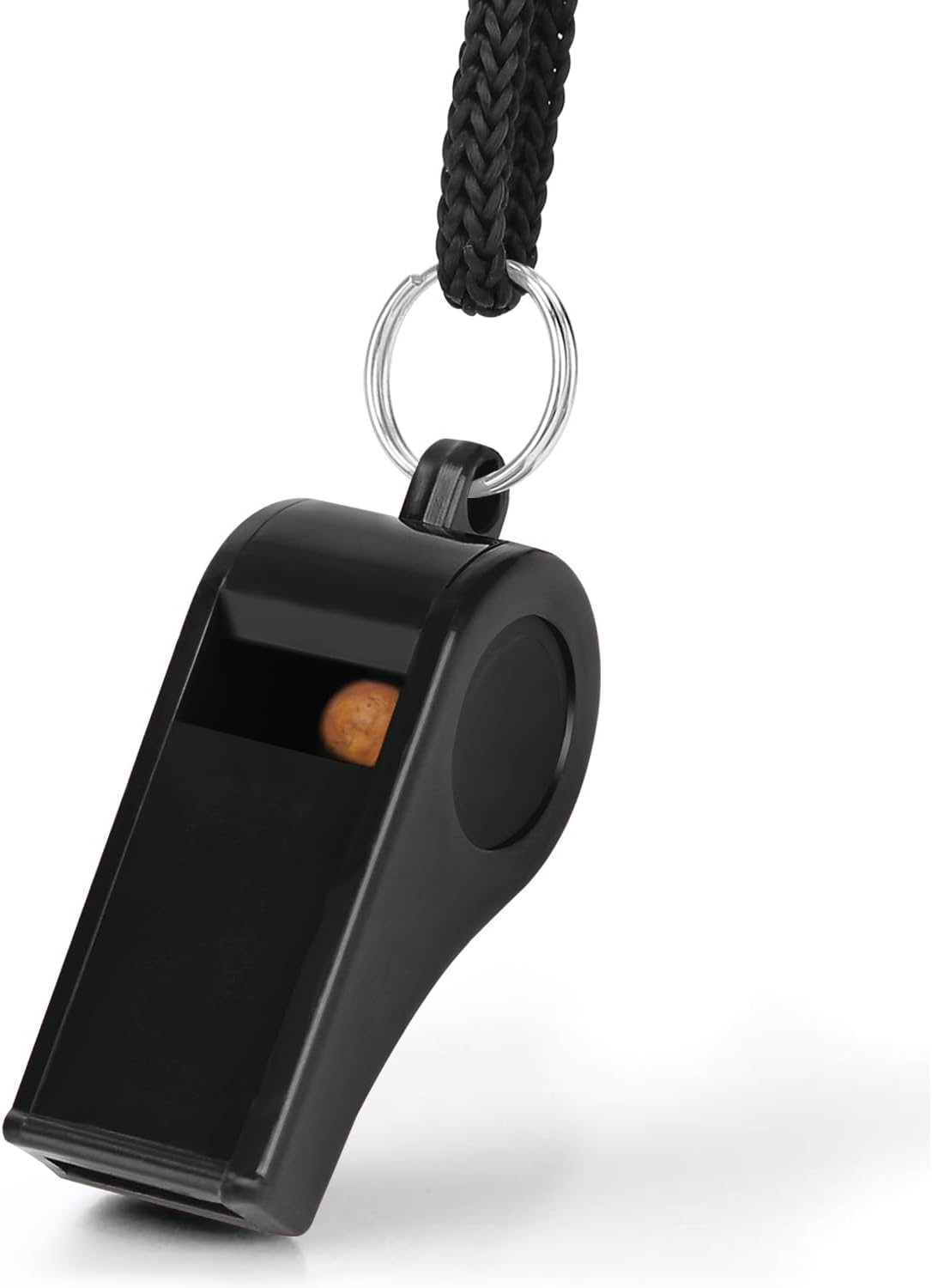 Fya Sports Whistle with Lanyard, Very Loud Black Whistles Great for Coaches, Referees, Outdoor Sports image number 1