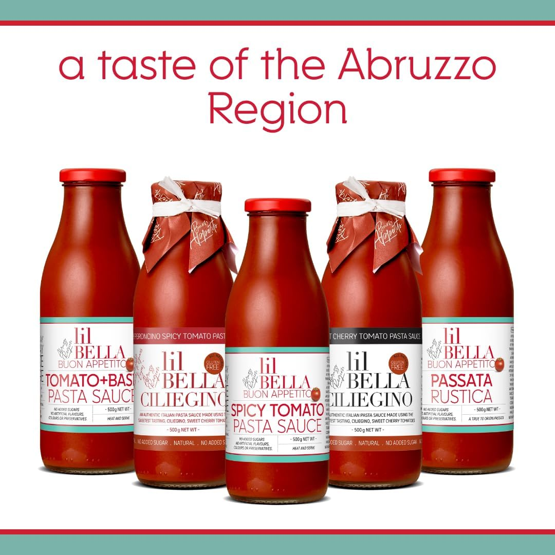 Lil Bella Buon Appetito Spicy Tomato Pasta Sauce 500 G