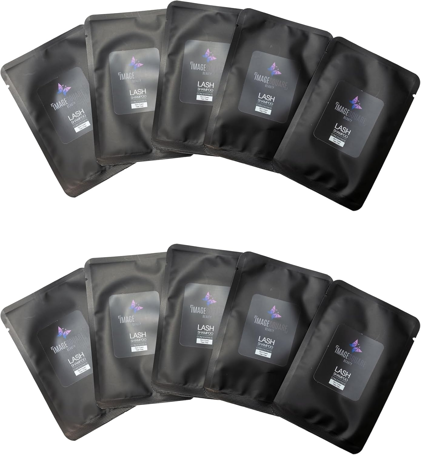 Image Square Beauty Lash Foam Cleanser Kit, Concentrated Eyelash Cleaner