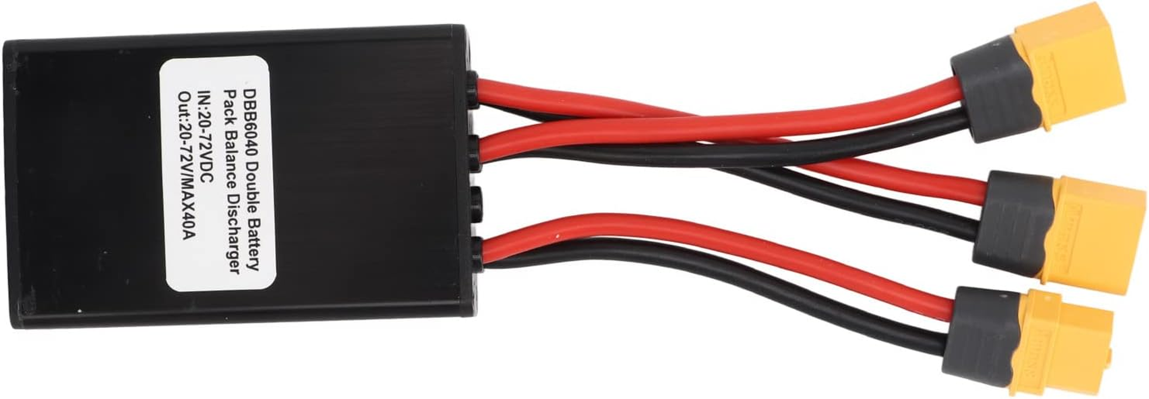 Dual Battery Discharge Converter for E Bike, Parallel Battery Adapter for Increase the Capacity, Parallel Equalization Module XT60 Connector, Dual Battery Pack Switch 20V - 72V image number 4