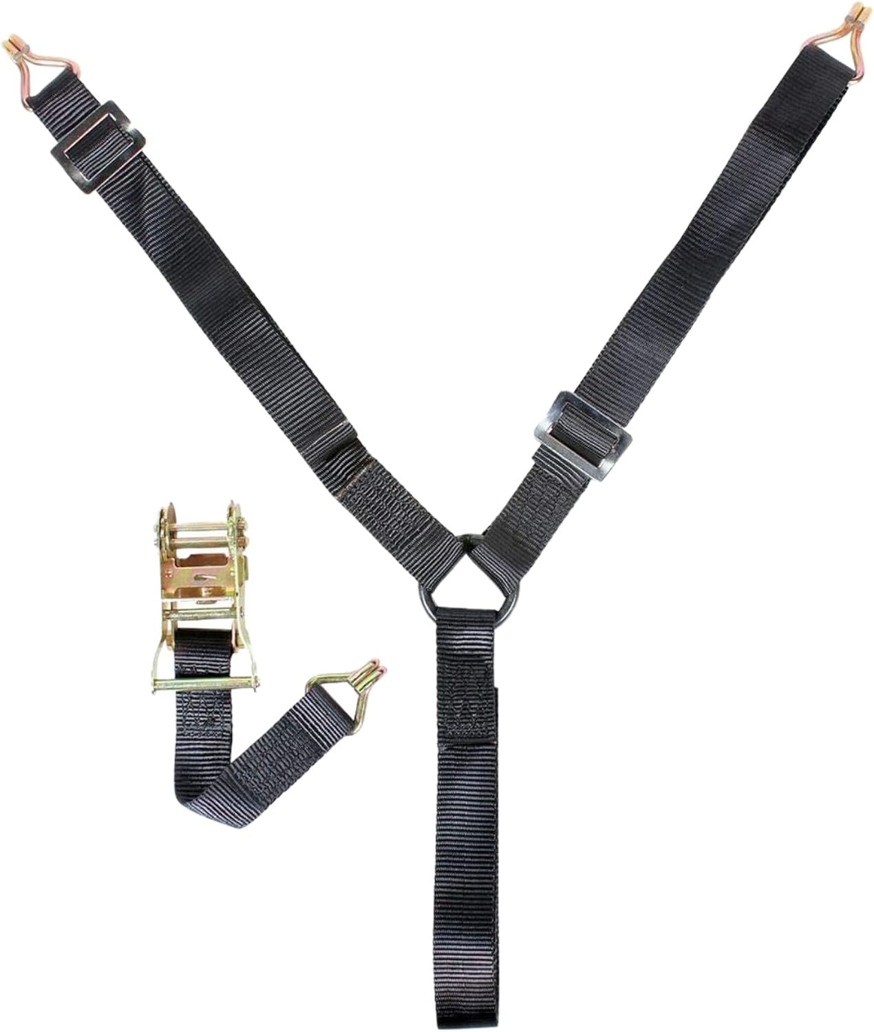 Pro Armor A040225 Ratcheting Y-Strap (1.5") (Black)