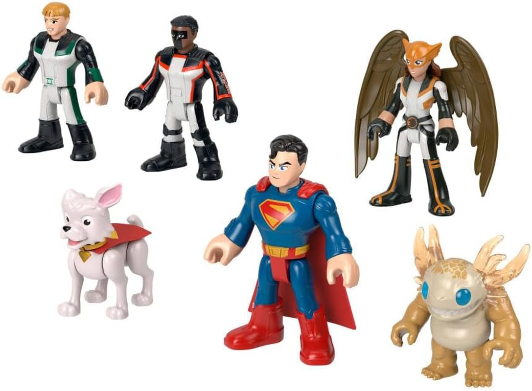 Fisher-Price Imaginext Superman Action Figure Multipack, 6 Characters, 3-Inch Collectible Set with Krypto & Kaiju image number 4