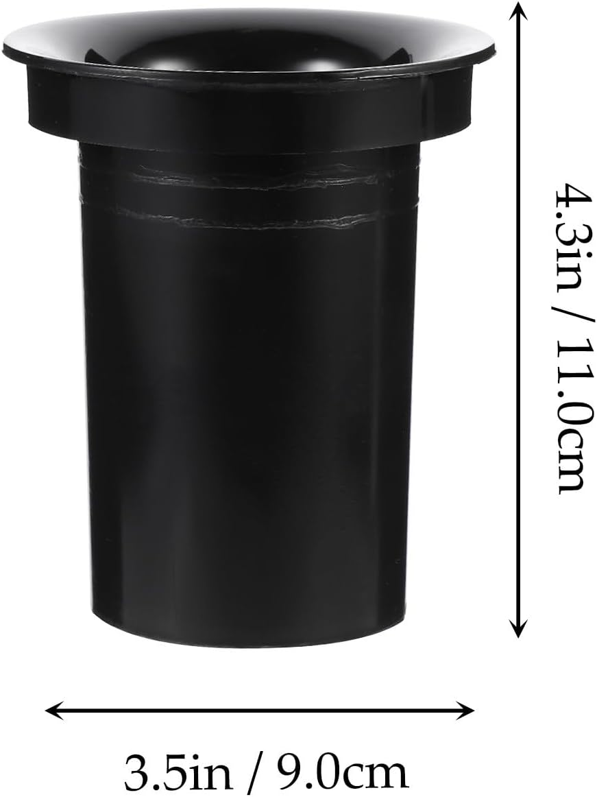 SHOWERORO 5 Pcs Plastic Replacement Subwoofer Port Tubes 82X110Mm Bass Reflex Speaker Accessory for Home Audio Subwoofer Speaker Parts