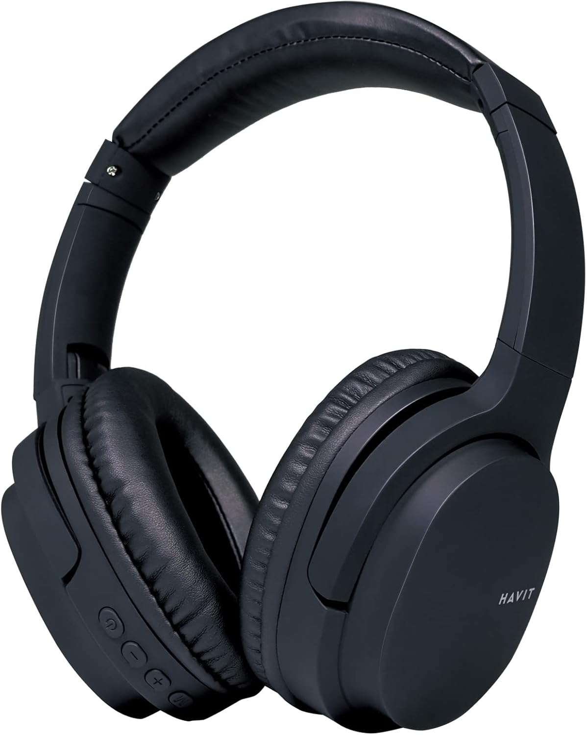 Hack Wireless Headphones Bluetooth 5.1 Bluetooth Headset Headphones Deep Bass Android Wired Wireless Hi-Fi Auto Pairing Android Compact Folding Smartphone Black Medium image number 2