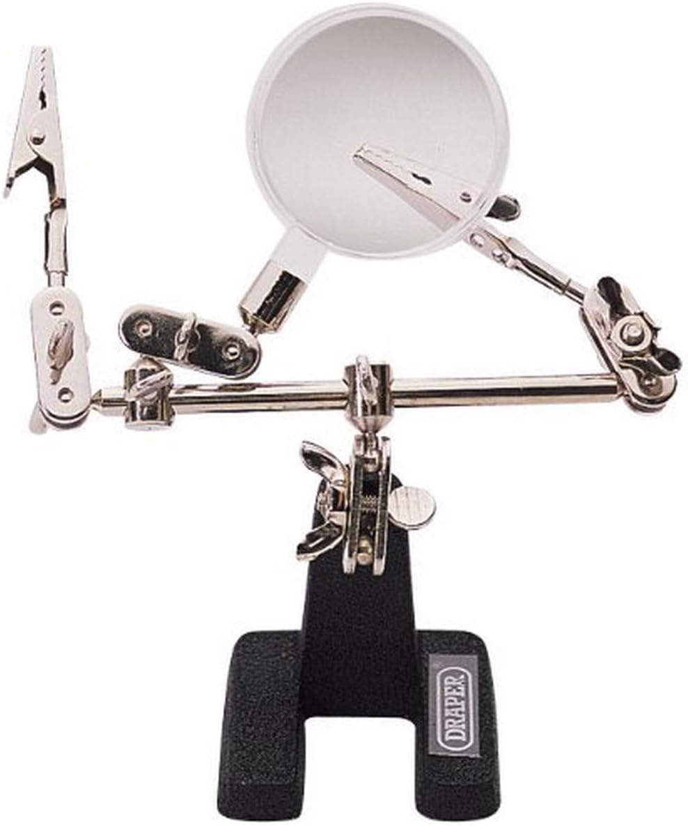 Draper 31324 Helping Hand Bracket and Magnifier