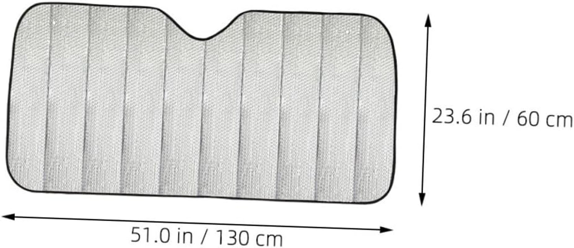 SOLUSTRE 4Pcs Car Sun Shade for Windshield Protection Reflective Sun Cover to Reduce Heat Automotive Window Shade for Vehicle Use image number 2