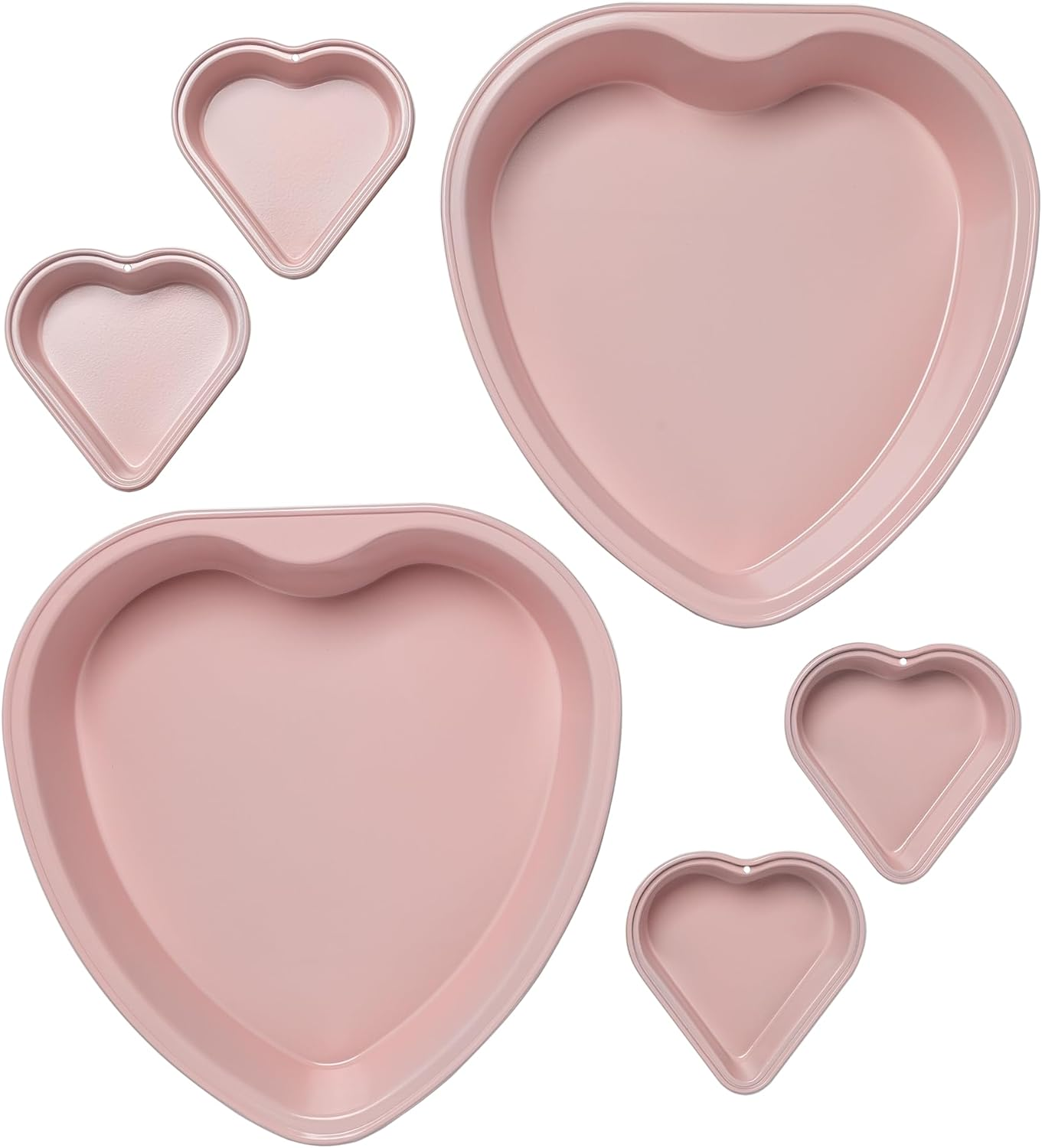 Paris Hilton Heart Shaped Bakeware Set, 6-Piece image number 1