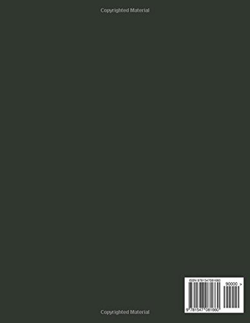 X: Floral Frame Monogram Initials Ruled Lined Composition Journal Notebook Gift to Write in for Her, Women, Ladies, Girls, Teens, 8.5X11, 160 Pages Paperback (Floral Monogram Collections) (Volume 24)